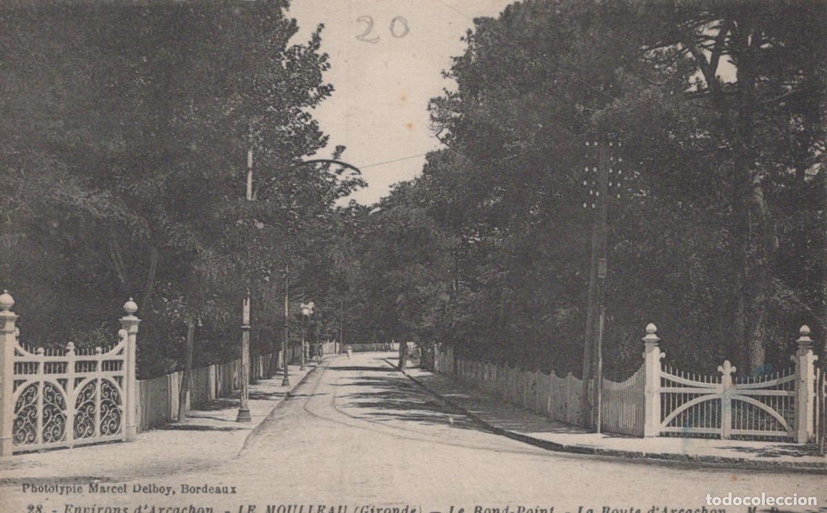 Cartoline: France Le Moulleau Rond Point Route D Arcachon Paysage *YAC696
