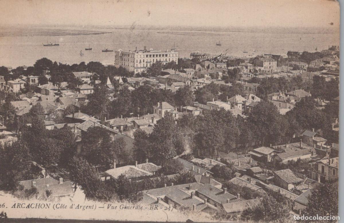 Postkarten: France Arcachon Vue G&eacute;n&eacute;rale de la Ville *YAC711