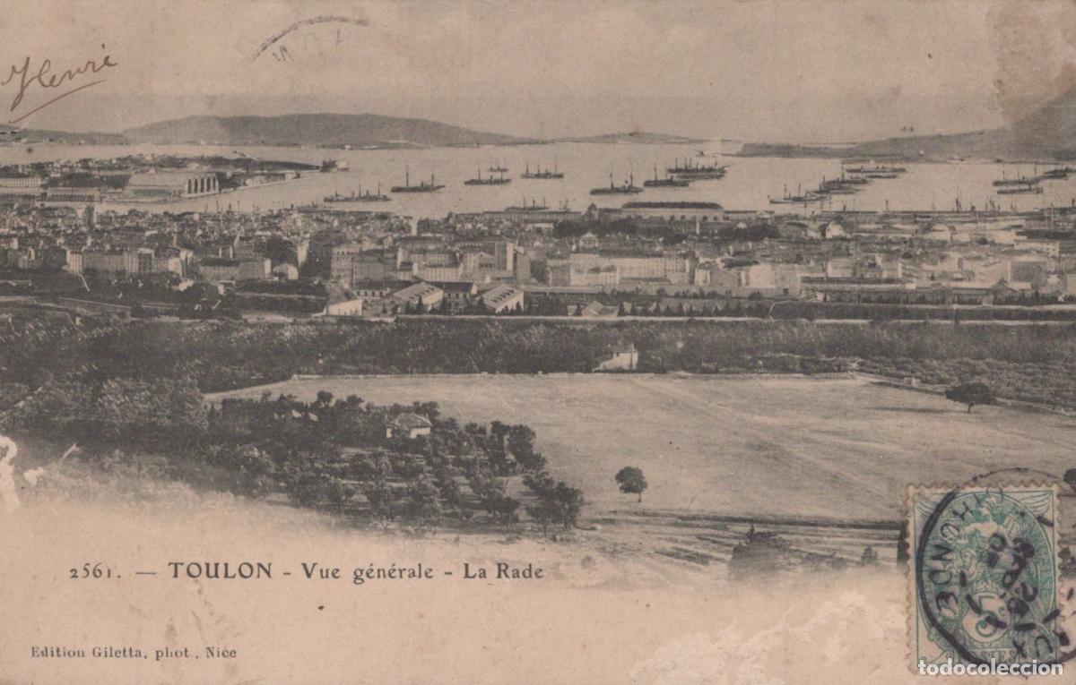 Postkarten: France Toulon Vue G&eacute;n&eacute;rale de la Rade *YAC953