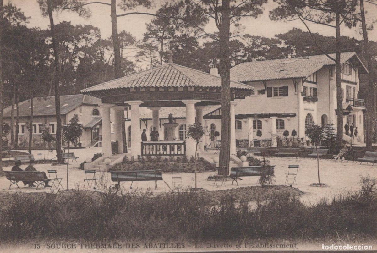 Cartoline: France Arcachon Arcac Hon Source Thermale des Abatilles Unposted *YAC721