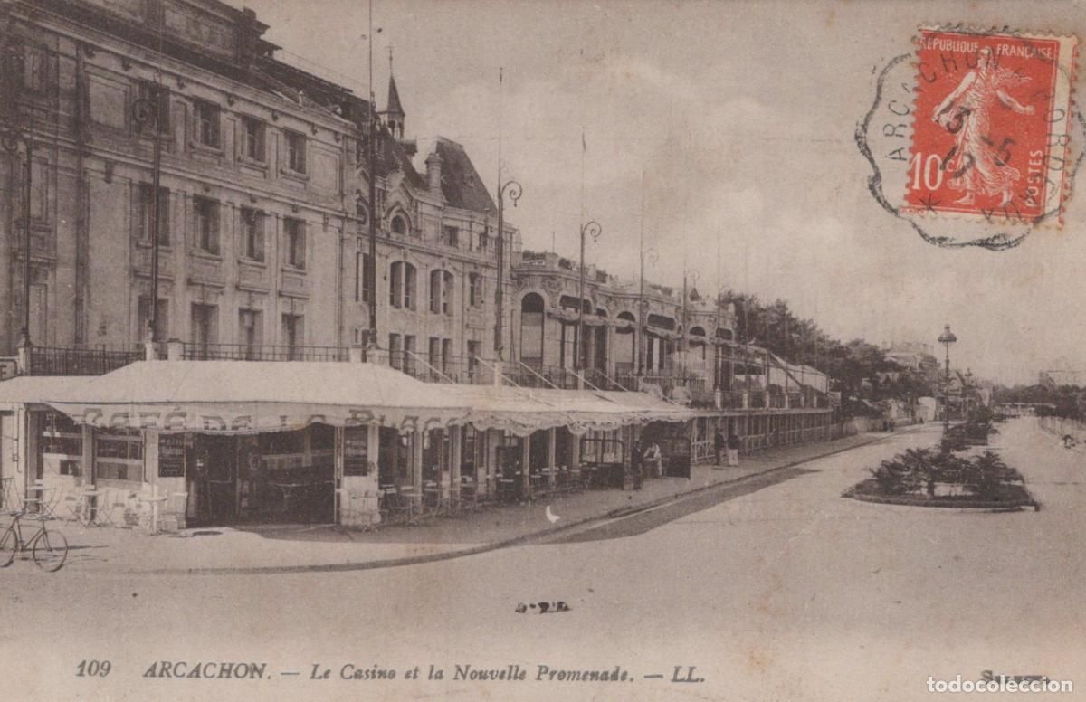 Postkarten: France Arcachon Le Casino et la Nouvelle Promenade *YAC726