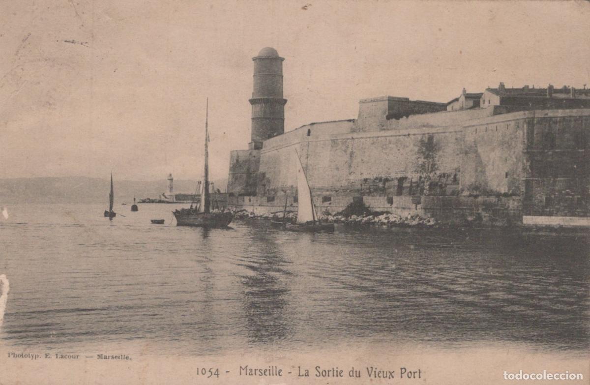 Postkarten: France Marseille Sortie du Vieux Port *YAC976