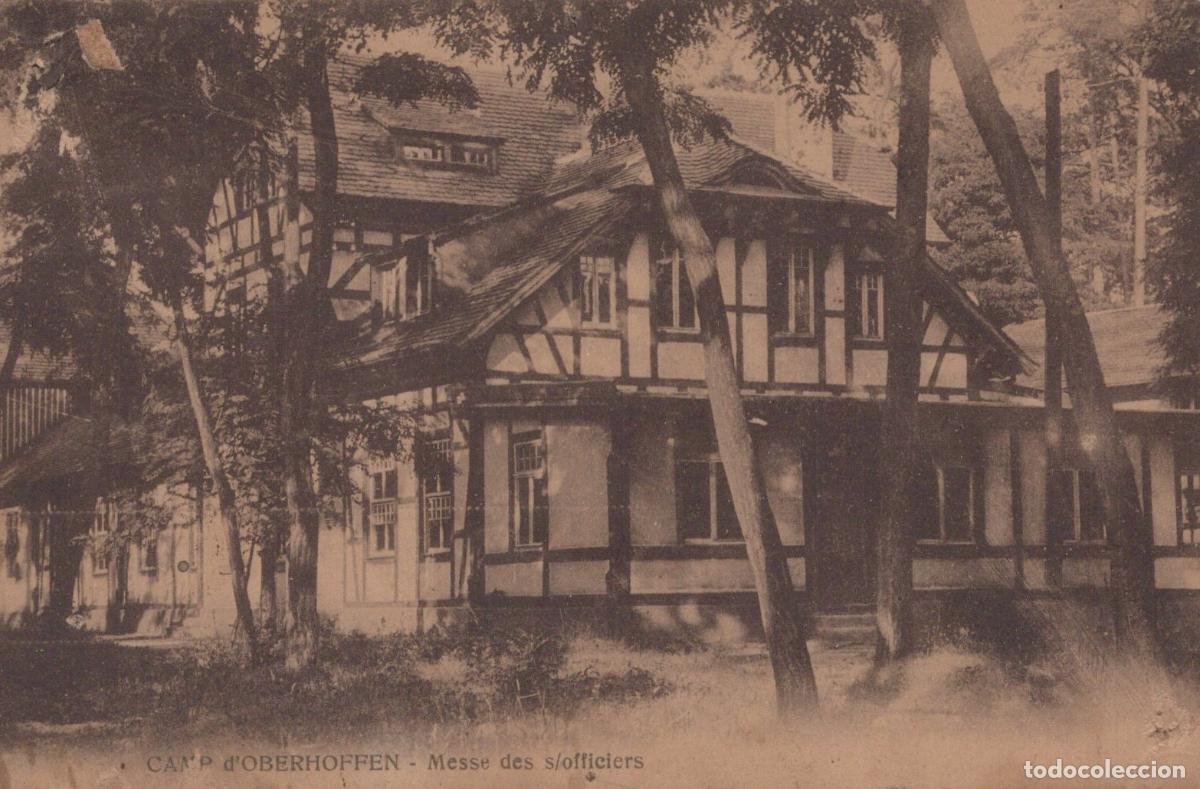 Postkarten: France Camp d Oberhoffen Messe des Officiers *YAC962