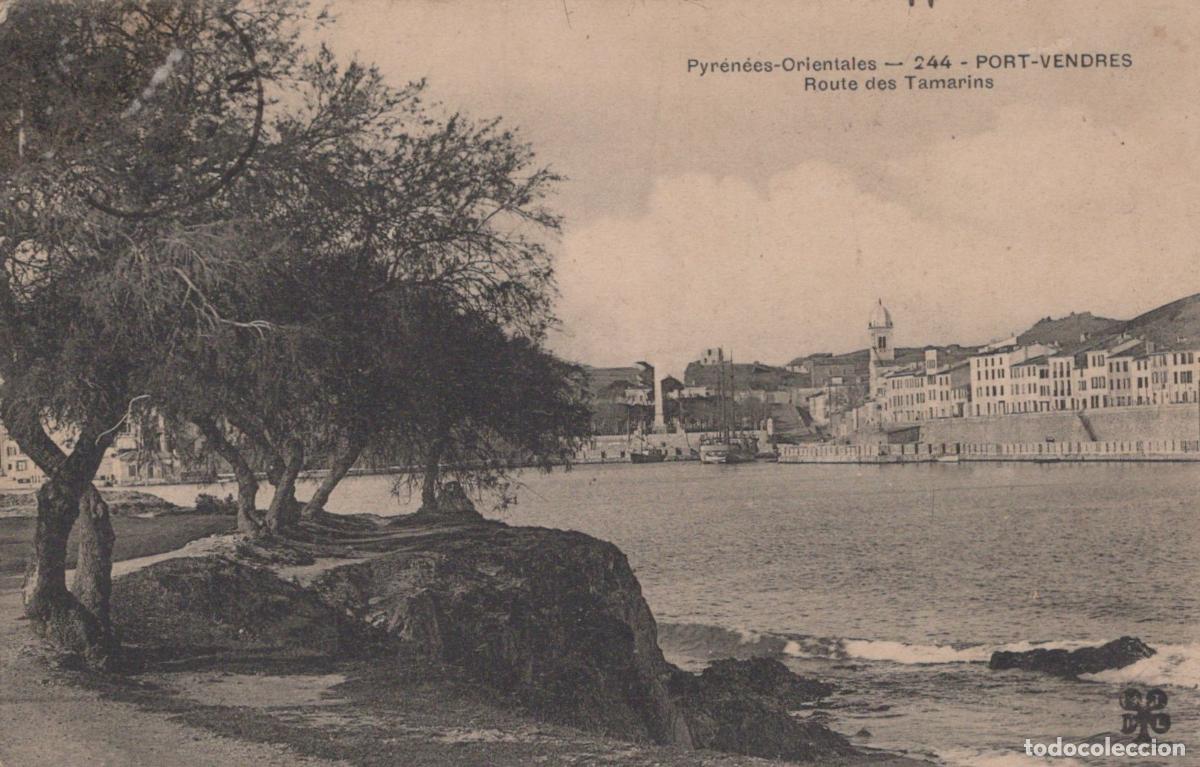 Postcards: France Port Vendres Paysage Portuaire Route des Tamarins *YAC968