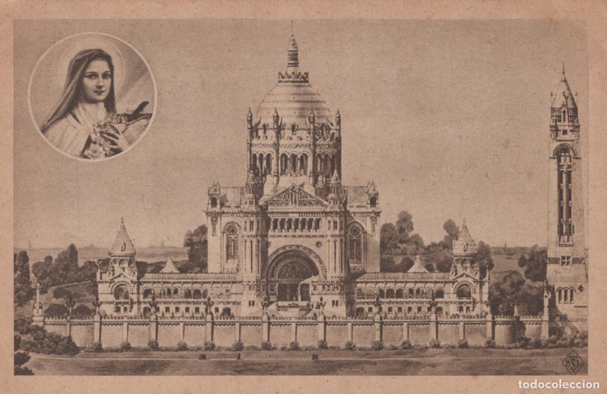 Postcards: France Lisieux Basilique Sainte Th&eacute;r&egrave;se Projet Architectural Unposted *YAC998