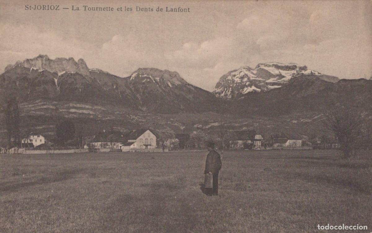 Cartoline: France St Jorioz Paysage Montagneux la Tournette Dents de Unposted *YAC995
