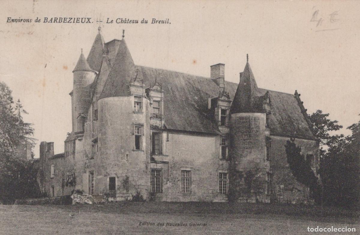 Postkarten: France Barbezieux Le Ch&acirc;teau du Breuil Architecture Historique *YAC783