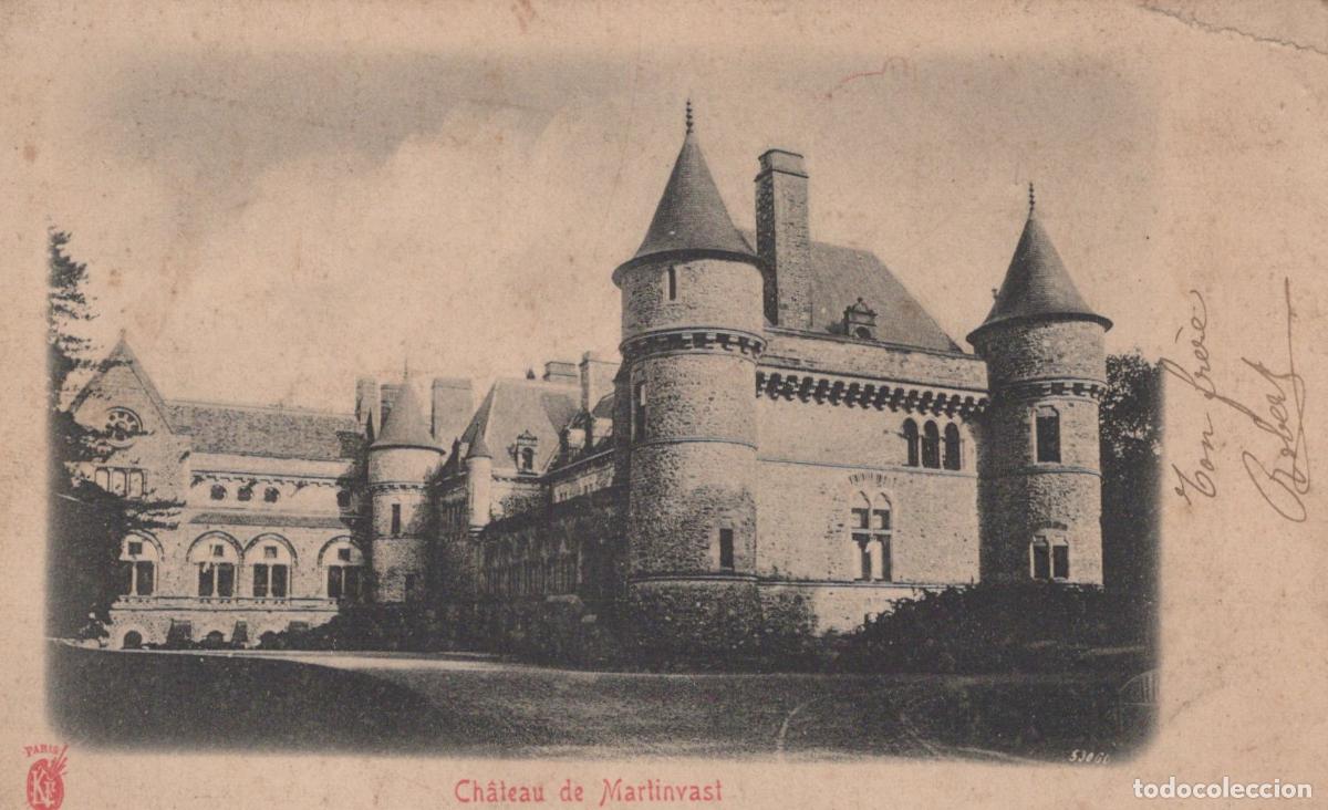 Postkarten: France Martinvast Normandie Ch&acirc;teau de Architecture *YAC786