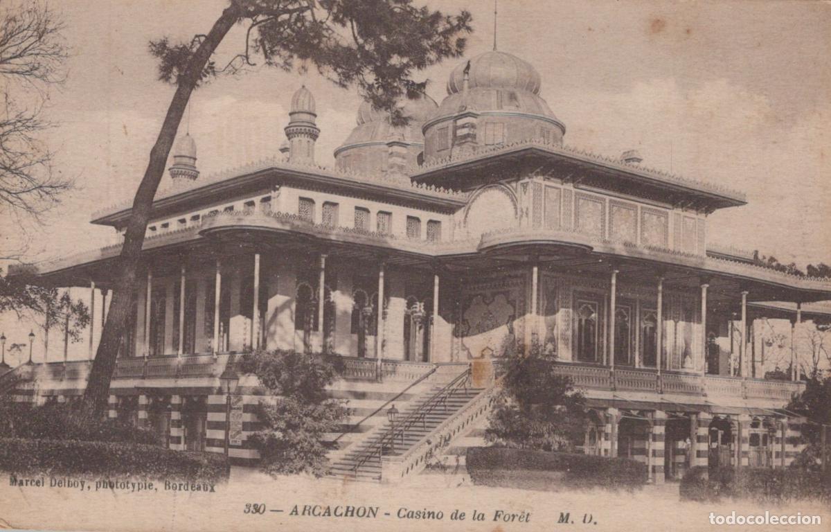 Cartes Postales: France Arcachon Casino de la For&ecirc;t Architecture Belle &Eacute;poque *YAC796