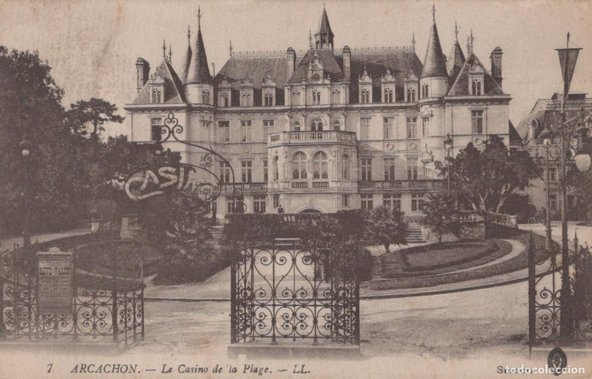 Postkarten: France Arcachon Casino de la Plage Architecture *YAC801