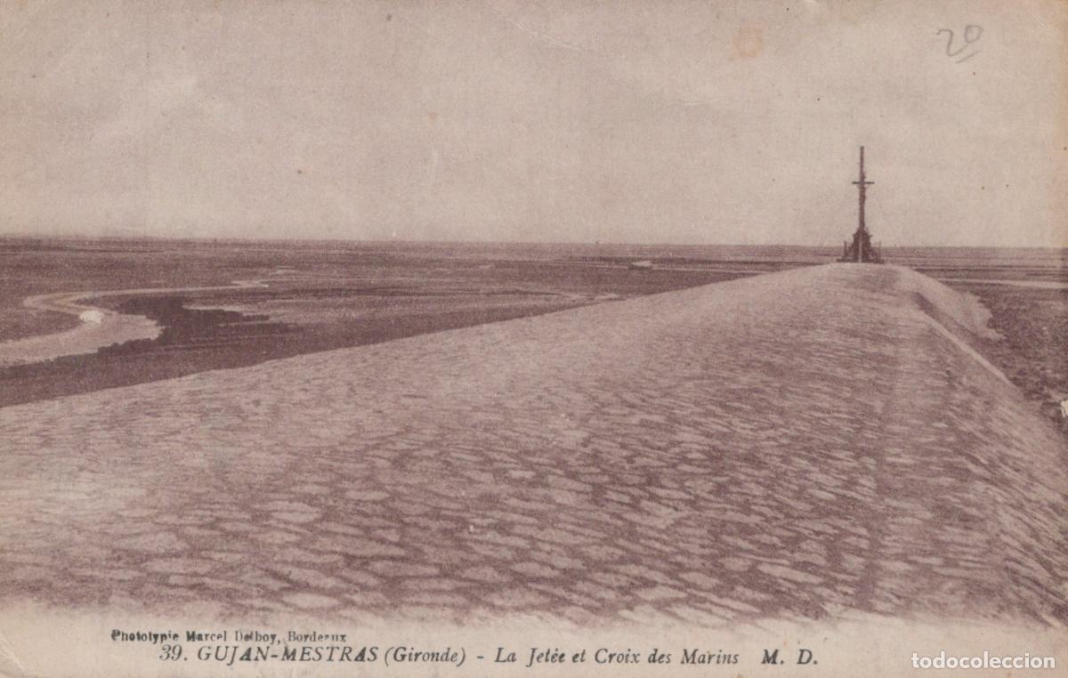 Postkarten: France Gujan Mestras La Jel&eacute;e et Croix des Marins Monument Maritime *YAC806