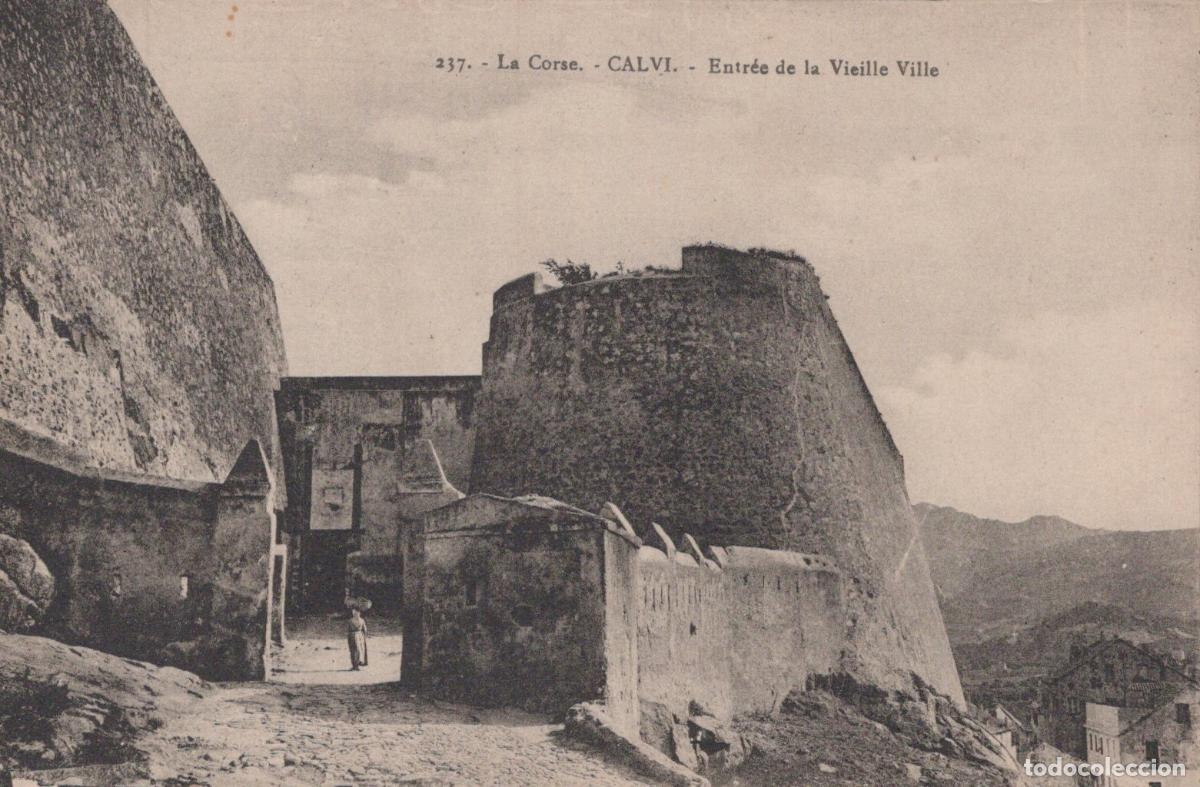 Postais: France Calvi Entr&eacute;e Vieille Ville Forteresse Architecture Unposted *YAC828