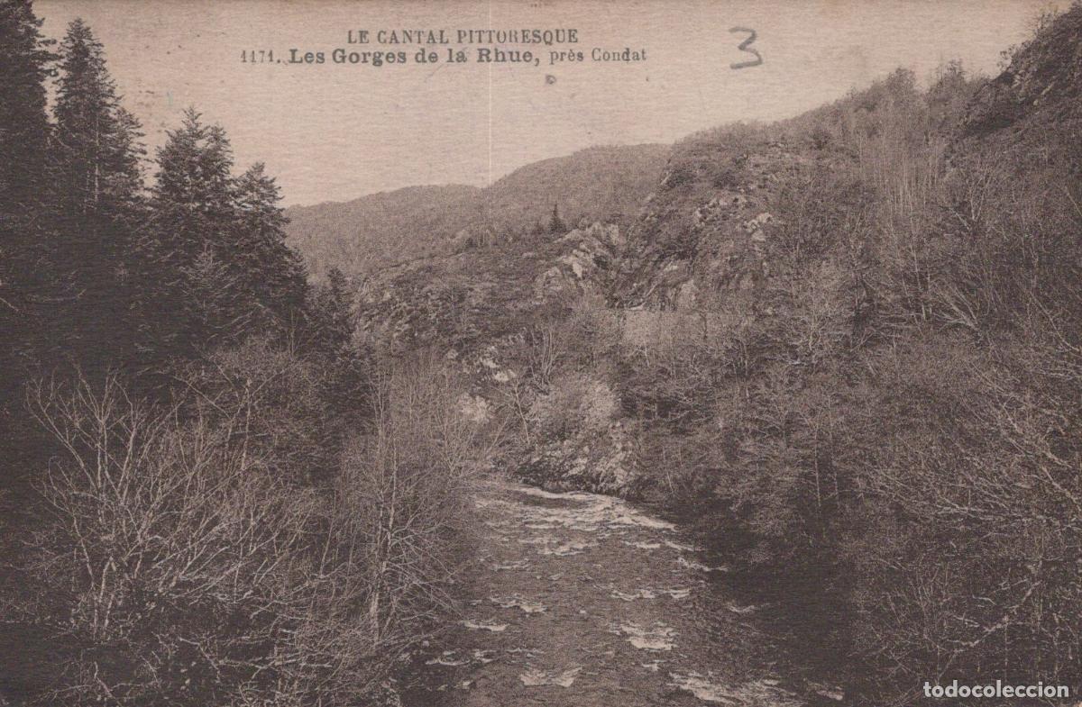 Cartes Postales: France Condat Les Gorges de la Rhue Paysage Fluvial Pittoresque *YAC838