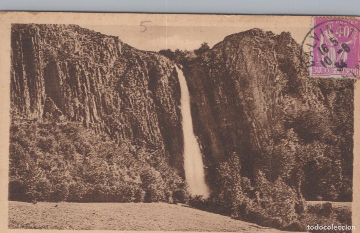 Postais: France VIC sur C&egrave;re Cascade de Murets Basalte Paysage Montagnard *YAC848