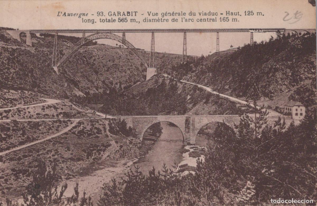 Postais: France Garabit Viaduc de Architecture Paysage Unposted *YAC873