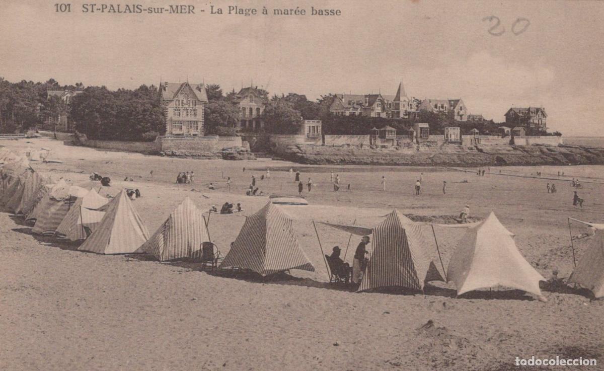 Postais: France St Palais sur Mer Plage &Agrave; Mar&eacute;e Basse Unposted *YAC866