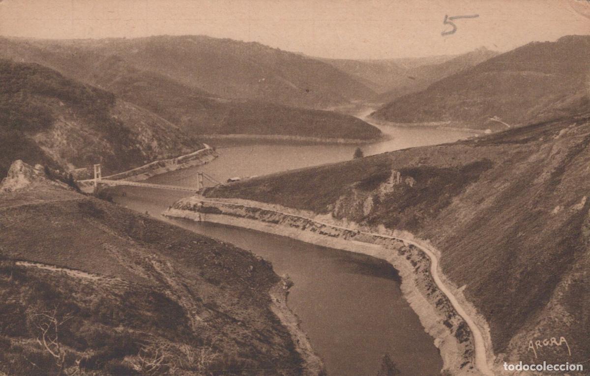 Postais: France Sarrans Lac de Vall&eacute;e Truy&egrave;re Pont de Tr&eacute;boul Paysage Unposted *YAC878