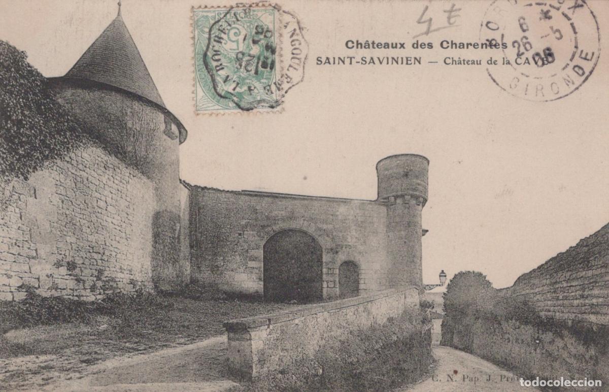 Postais: France Saint Savinien Ch&acirc;teau de la Cave Architecture M&eacute;di&eacute;vale *YAC901