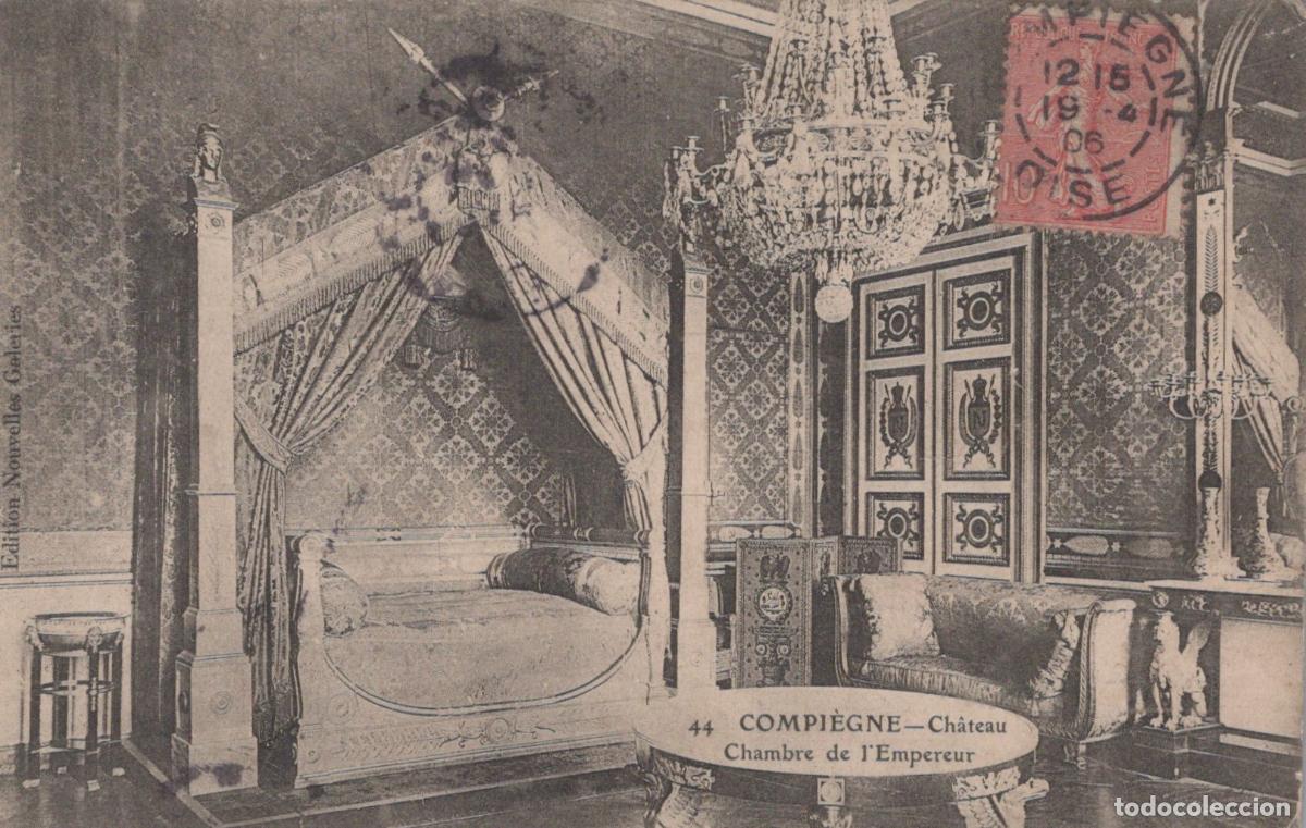 Postales: France Compiegne Chateau Chambre Imperatrice *YAC956