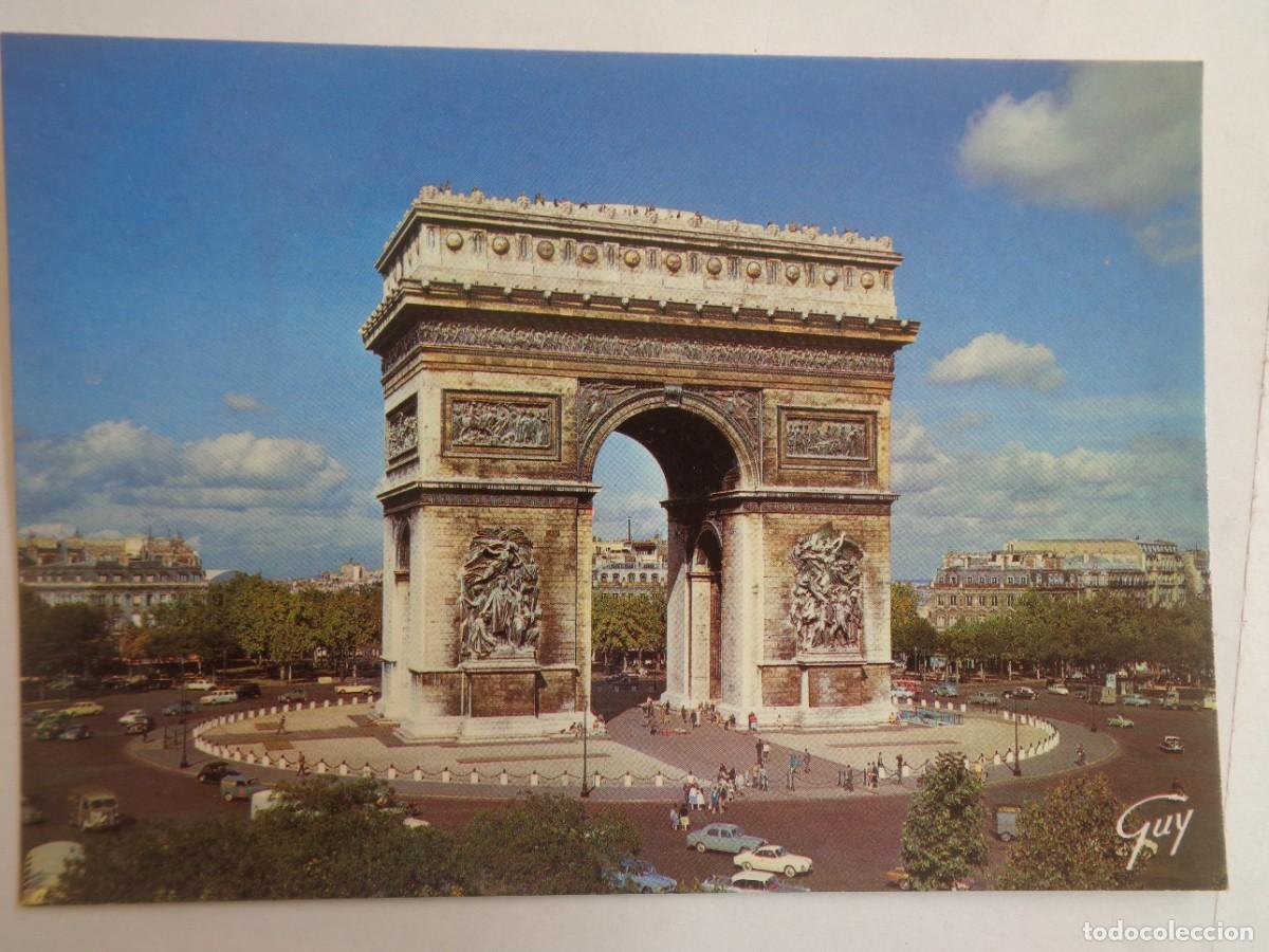 Postcards: POSTAL DE PARIS ( FRANCIA ): ARCO DEL TRIUNFO DE L&acute;ETOILE