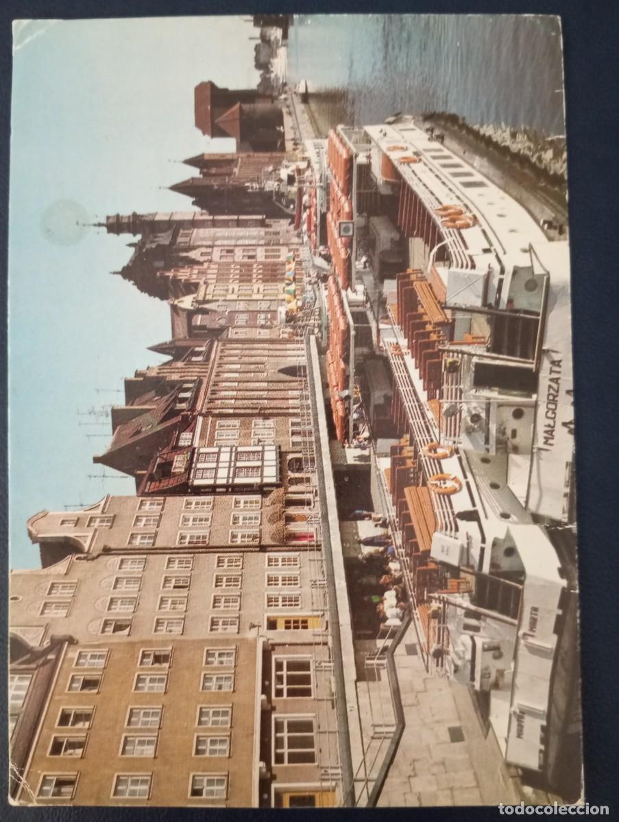 Postales: POSTAL POLACA, DANZIG, CIRCULADA 1987