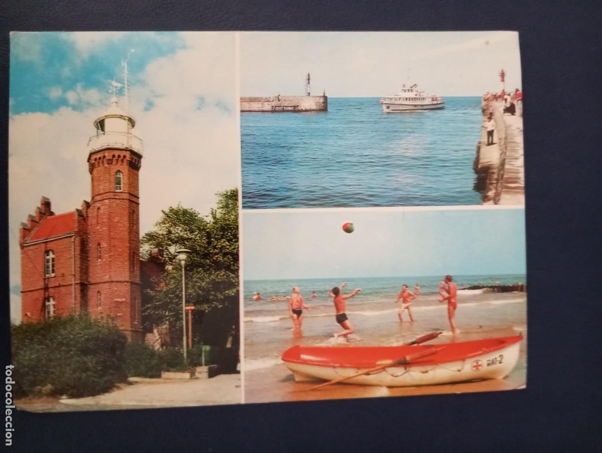 Postkarten: POSTAL POLACA, USTZKA, CIRCULADA 1975