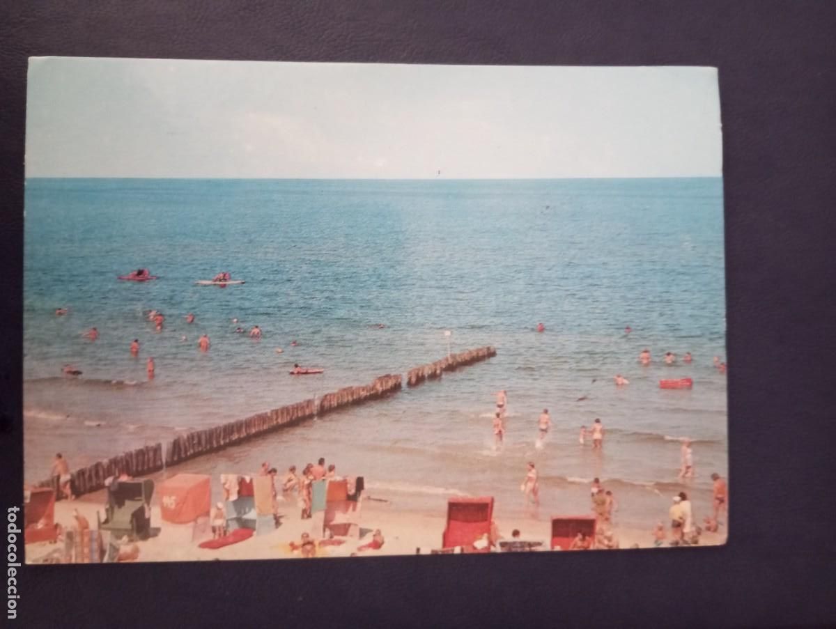 Postkarten: POSTAL POLACA, USTKA, CIRCULADA 1975