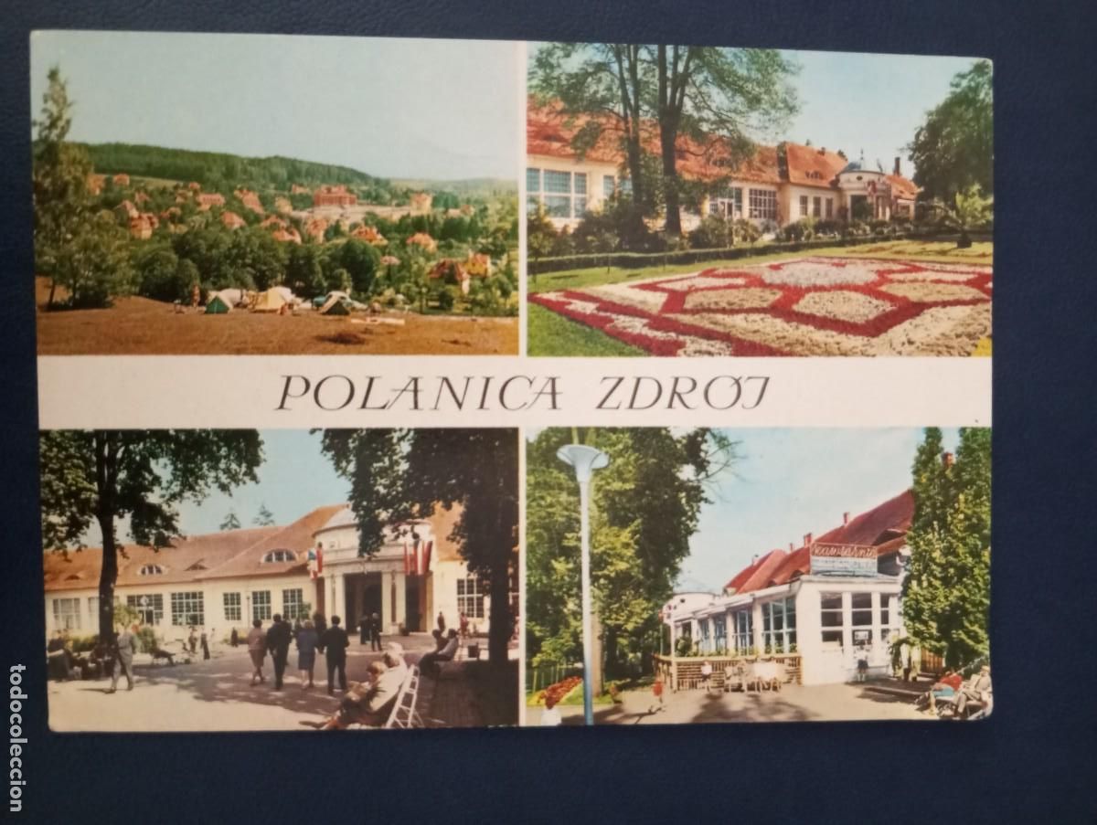 Postkarten: POSTAL POLACA, POLANICA ZDROJ, CIRCULADA 1975