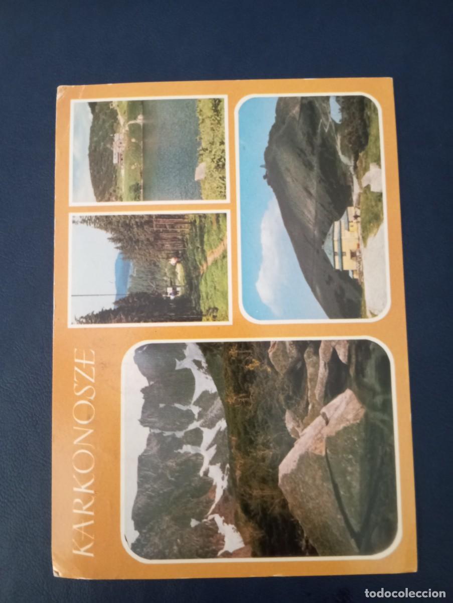 Postales: POSTAL POLACA, KARKONOSZE, CIRCULADA 1988