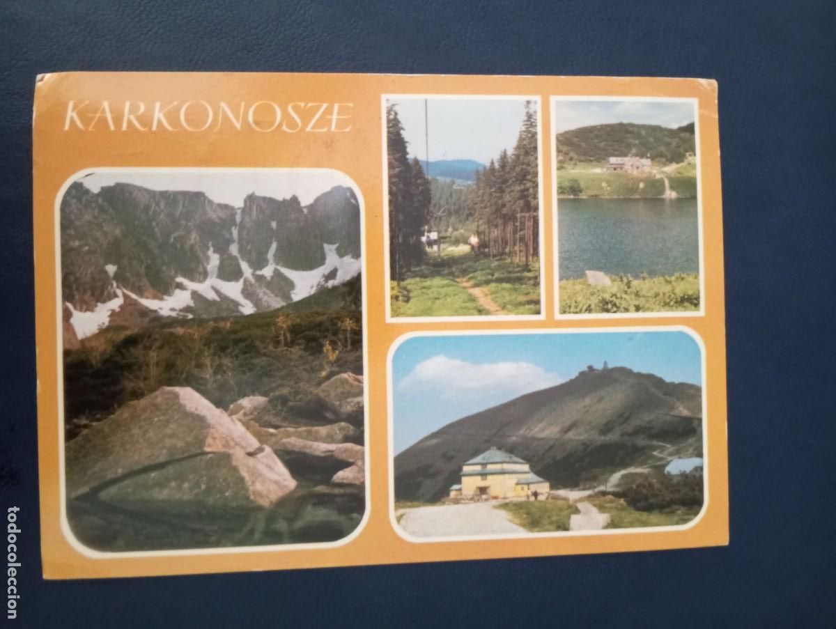 Postkarten: POSTAL POLACA, KARKONOSZE, CIRCULADA 1988