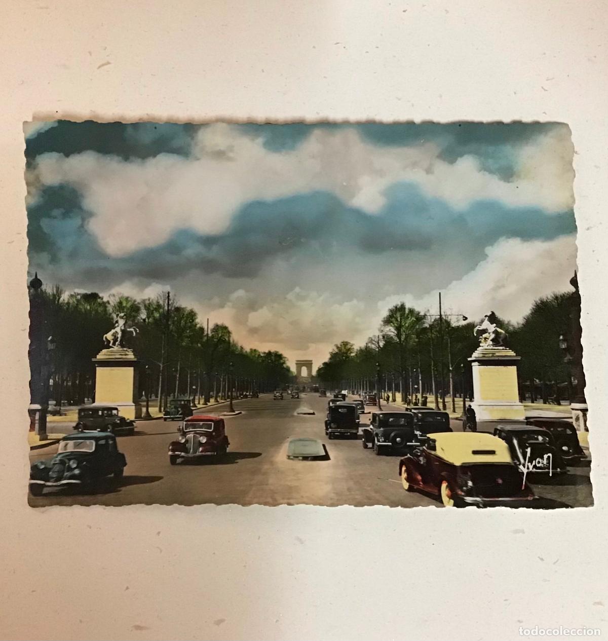 Postales: PARIS-EN FLANANT, POSTAL CHAMPS-ELYS&Egrave;ES 1950