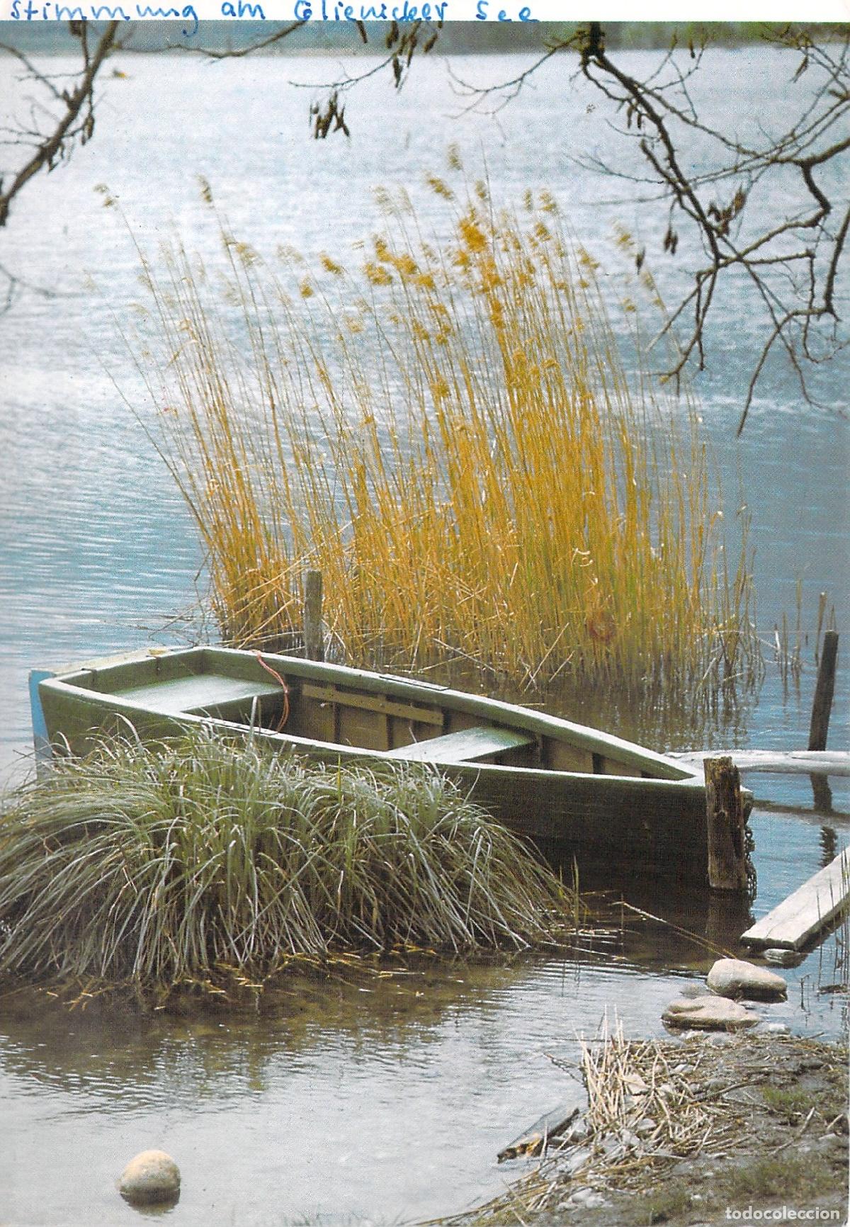 Postales: Postal del paisaje del lago Glienicker See en Alemania