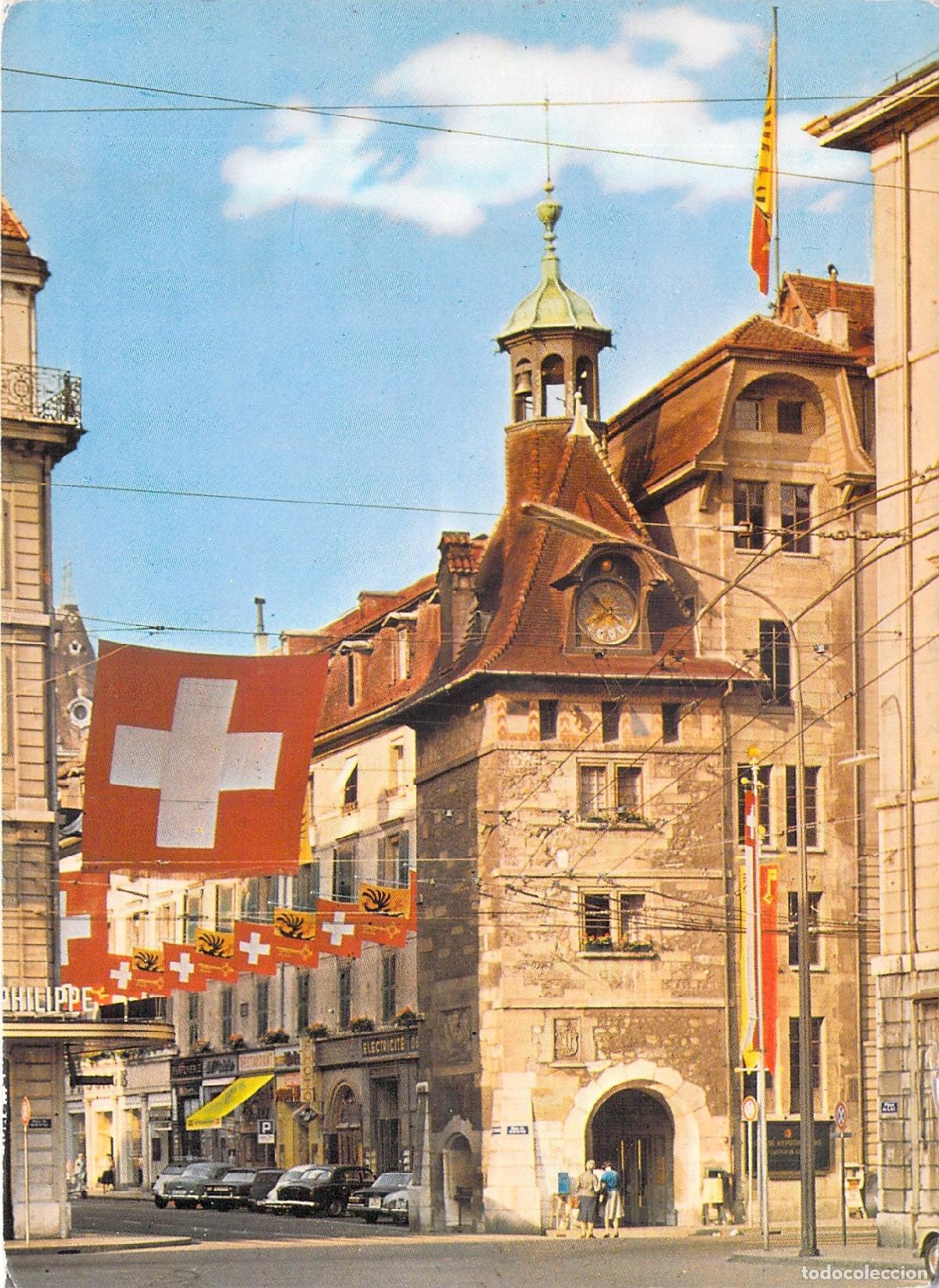 Postales: Postal de Place du Molard en Ginebra, Suiza