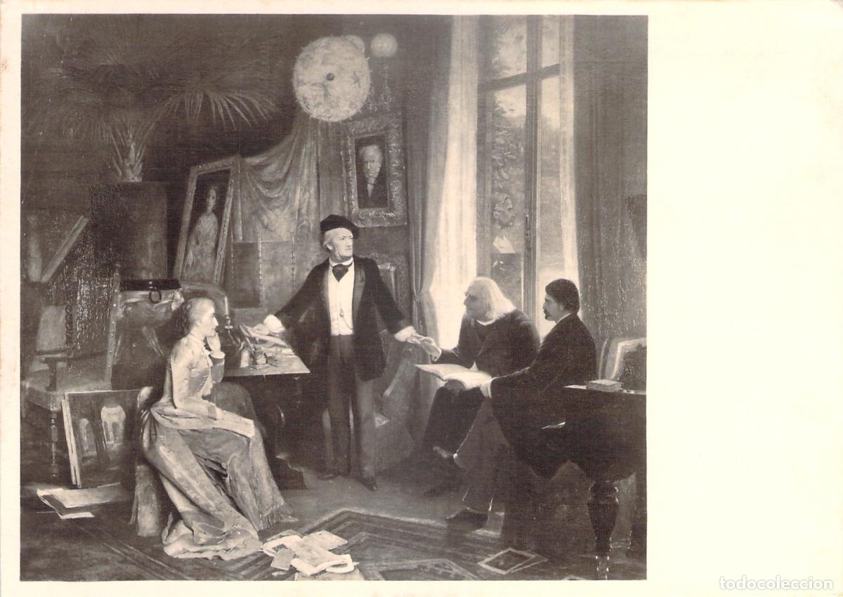 Postales: Postal del Museo Richard Wagner en Tribschen, Lucerna