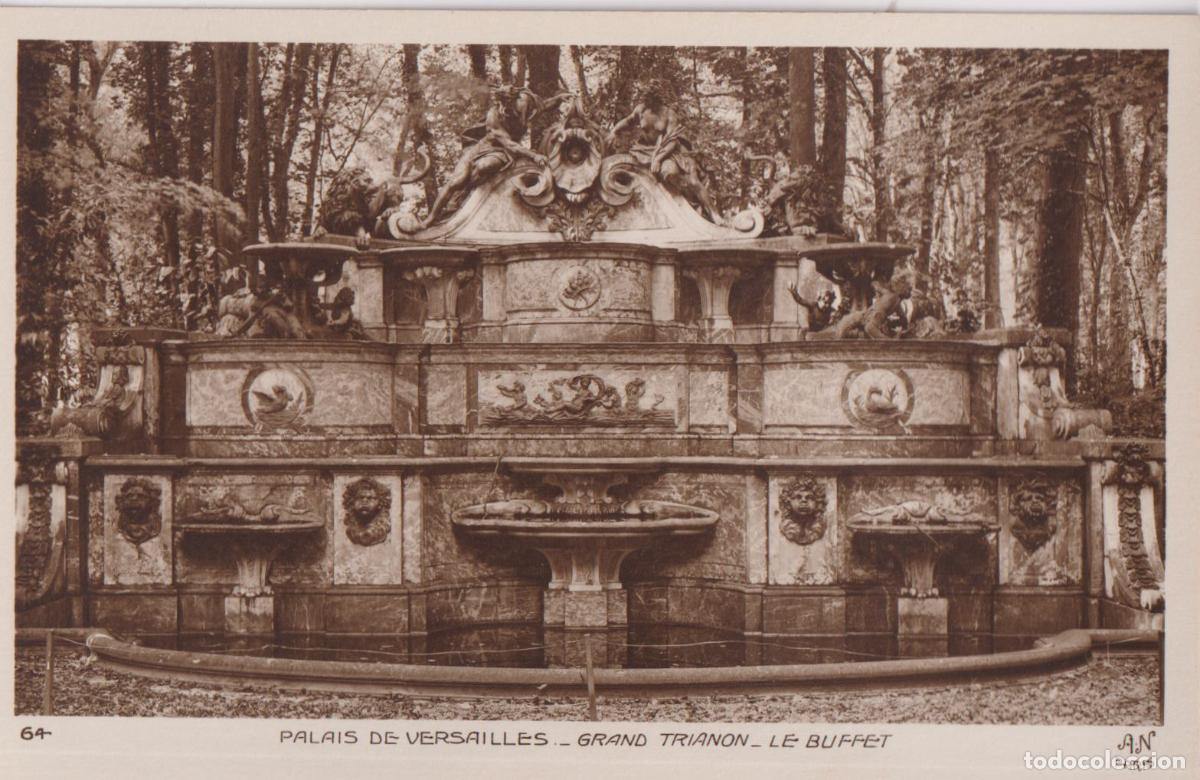 Postales: FRANCIA, PALACIO DE VERSALLES, GRAN TRIANON, LE BUFFET - A.NOYER 64 - S/C