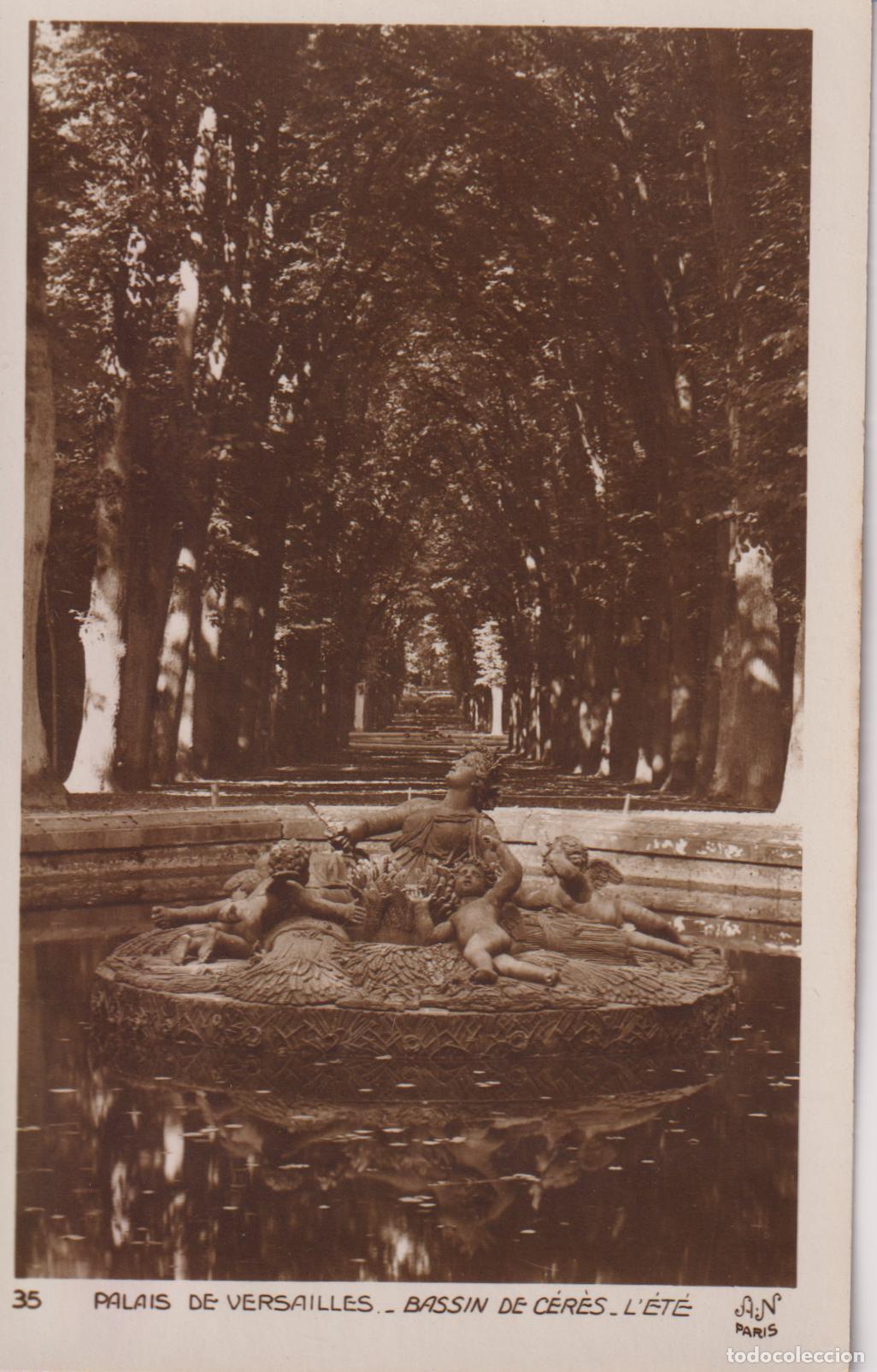 Postales: FRANCIA, PALACIO DE VERSALLES, BASSIN DE CERES, L'ETE - A.NOYER 35 - S/C
