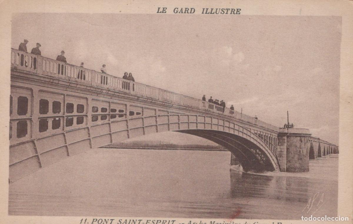 Cartoline: France Pont Saint Esprit Architecture Fluviale Unposted *YAD001