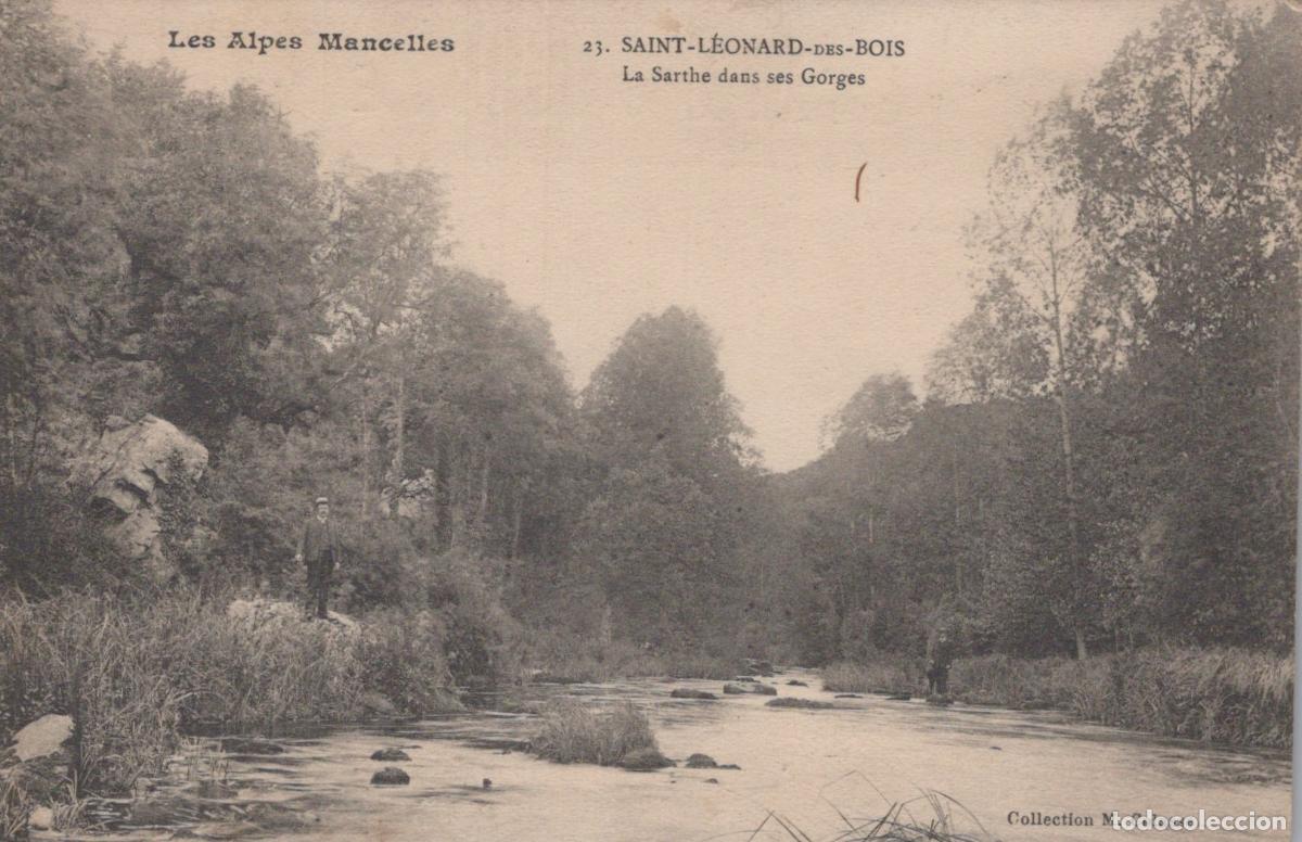 Cartoline: France Saint L&eacute;onard des Bois Gorges de la Sarthe *YAD004