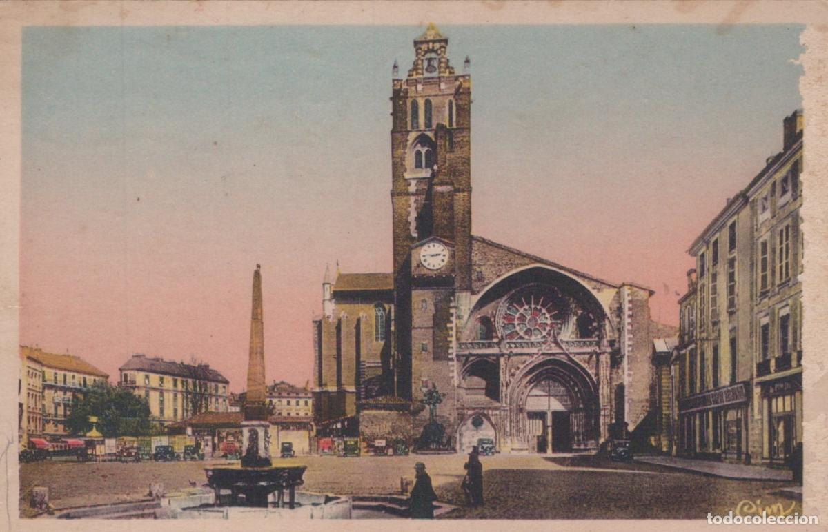 Cartoline: France Toulouse Cath&eacute;drale Saint &Eacute;tienne Place Anim&eacute;e *YAD044
