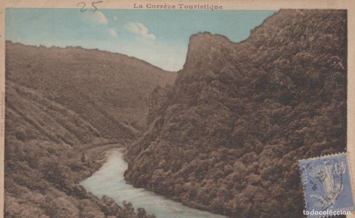 Cartoline: France Corr&egrave;ze Gorges Rivi&egrave;re Paysage Touristique *YAD049