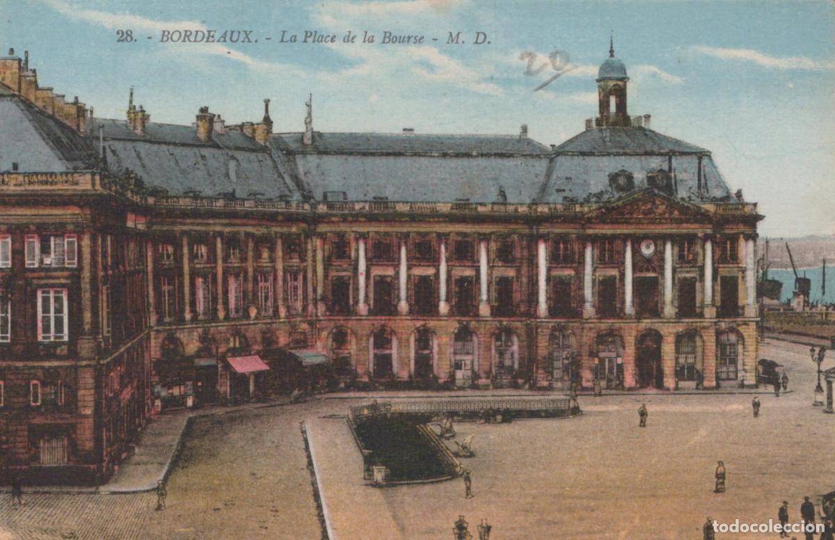 Cartoline: France Bordeaux La Place de la Bourse Palais Architecture *YAD073