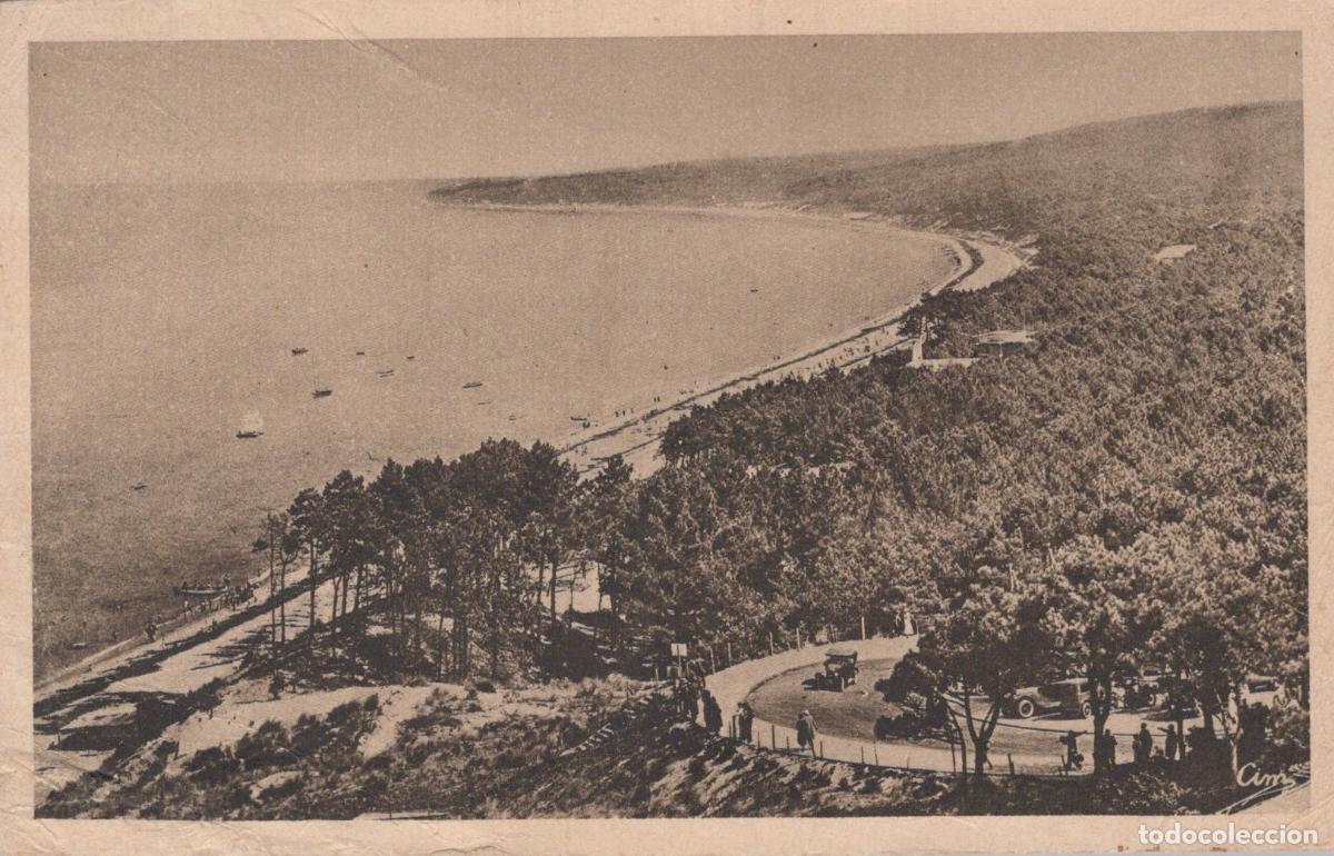 Cartoline: France Le Moulleau Gironde Vue Panoramique C&ocirc;te Atlantique Affranchie *YAD022