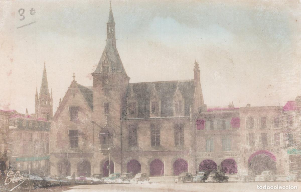 Cartoline: France Libourne H&ocirc;tel de Ville Architecture Post&eacute;e Voitures *YAD032