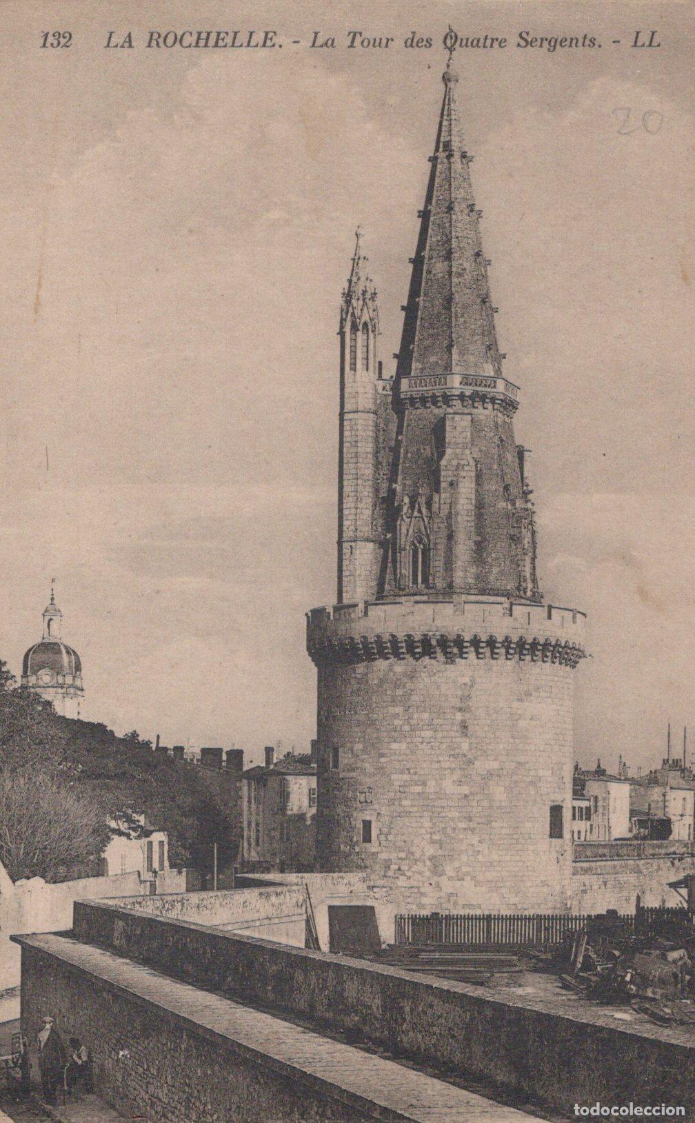 Cartoline: France La Rochelle Tour des Quatre Sergents Architecture *YAD160