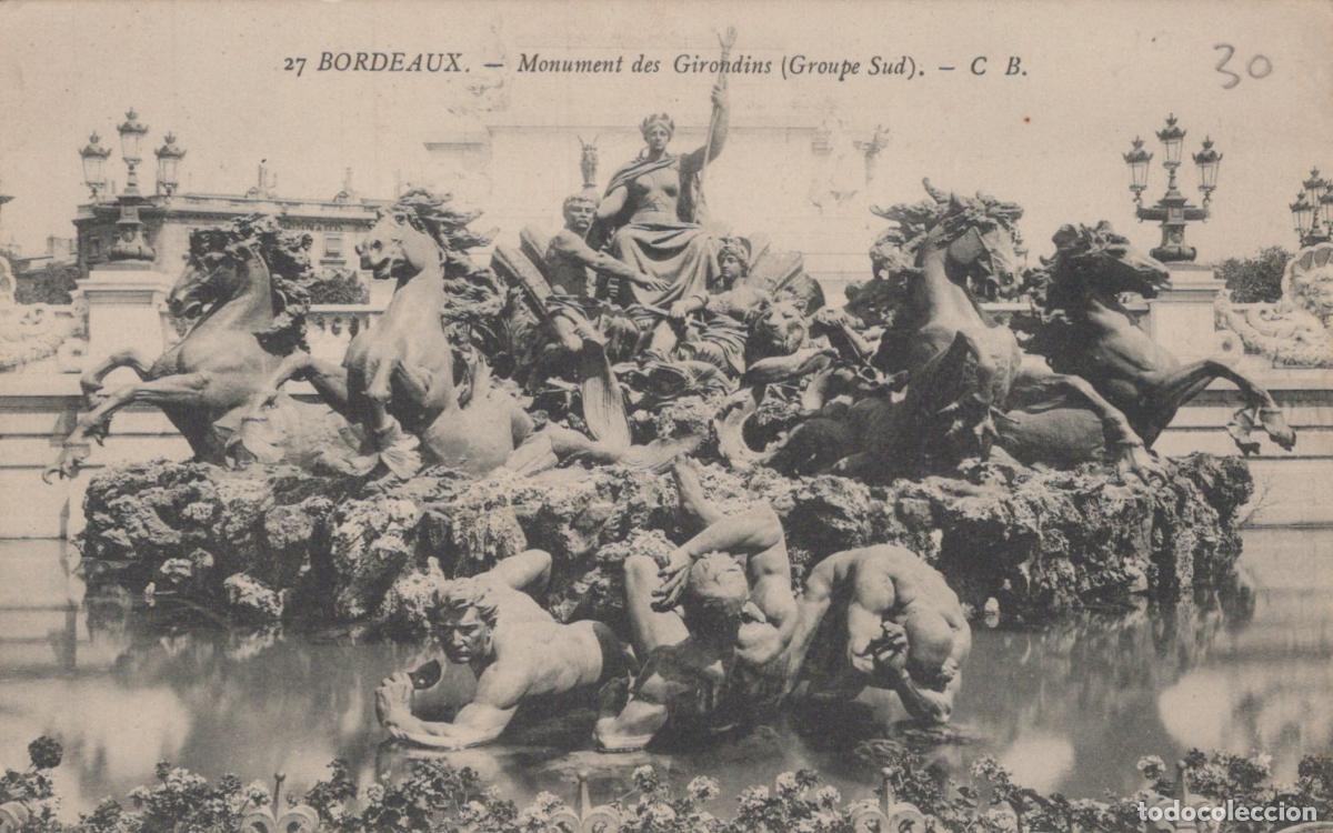 Cartes Postales: France Bordeaux Monument des Girondins Architecture *YAD080