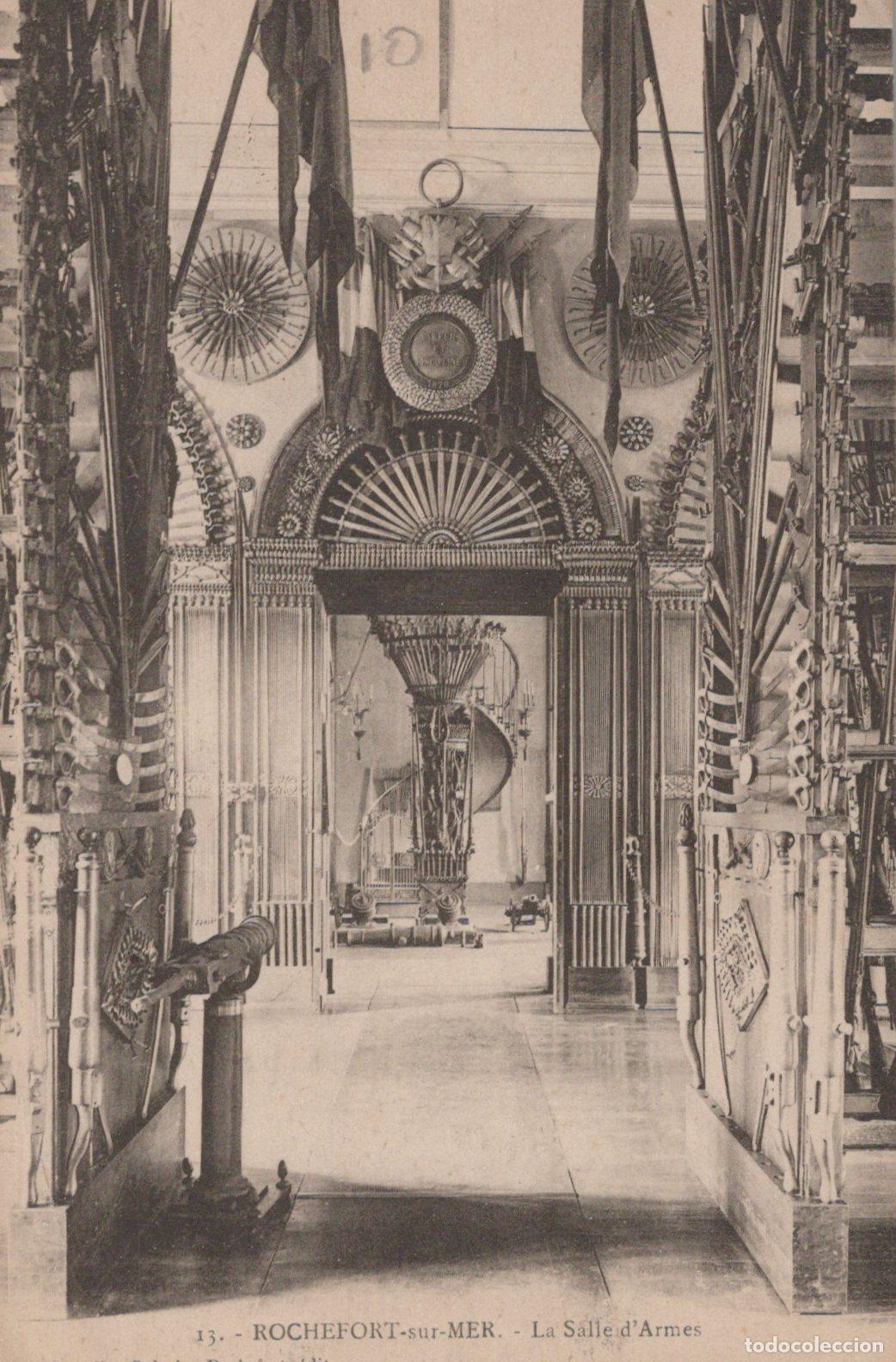 Postcards: France Rochefort sur Mer Salle D Armes Mus&eacute;e Naval *YAD195
