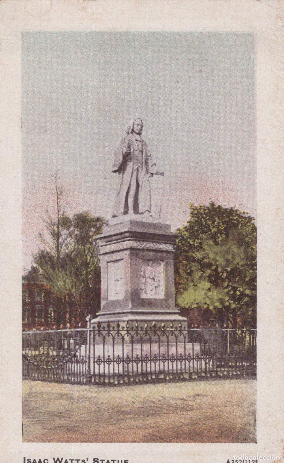 Cartes Postales: United Kingdom Southampton Isaac Watts Statue Historical Unposted *YAD249