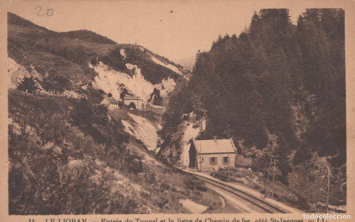 Cartes Postales: France Le Lioban Tunnel Ferroviaire Ligne *YAD279