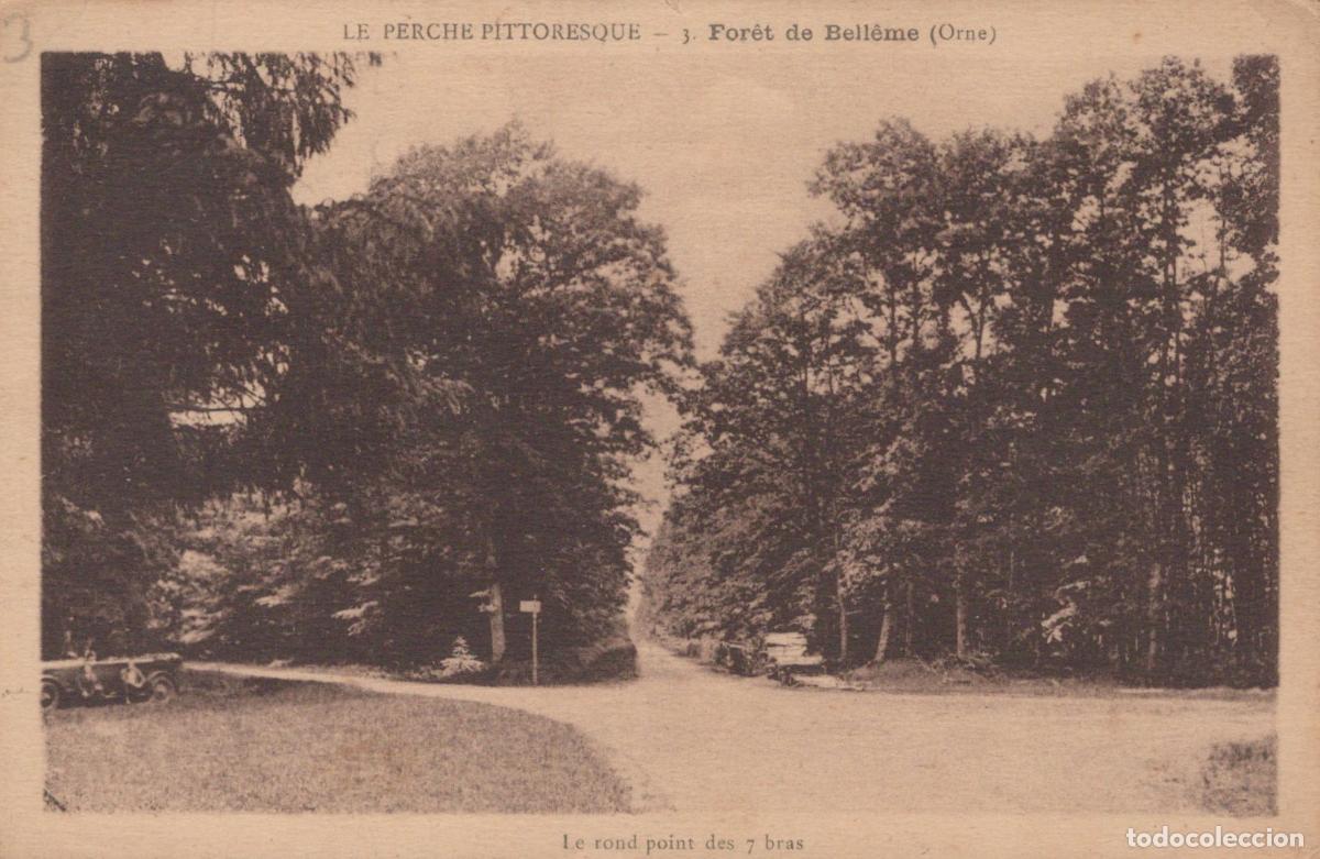 Cartes Postales: France Bell&ecirc;me For&ecirc;t du Perche Rond Point des Sept Bras Paysage *YAD275