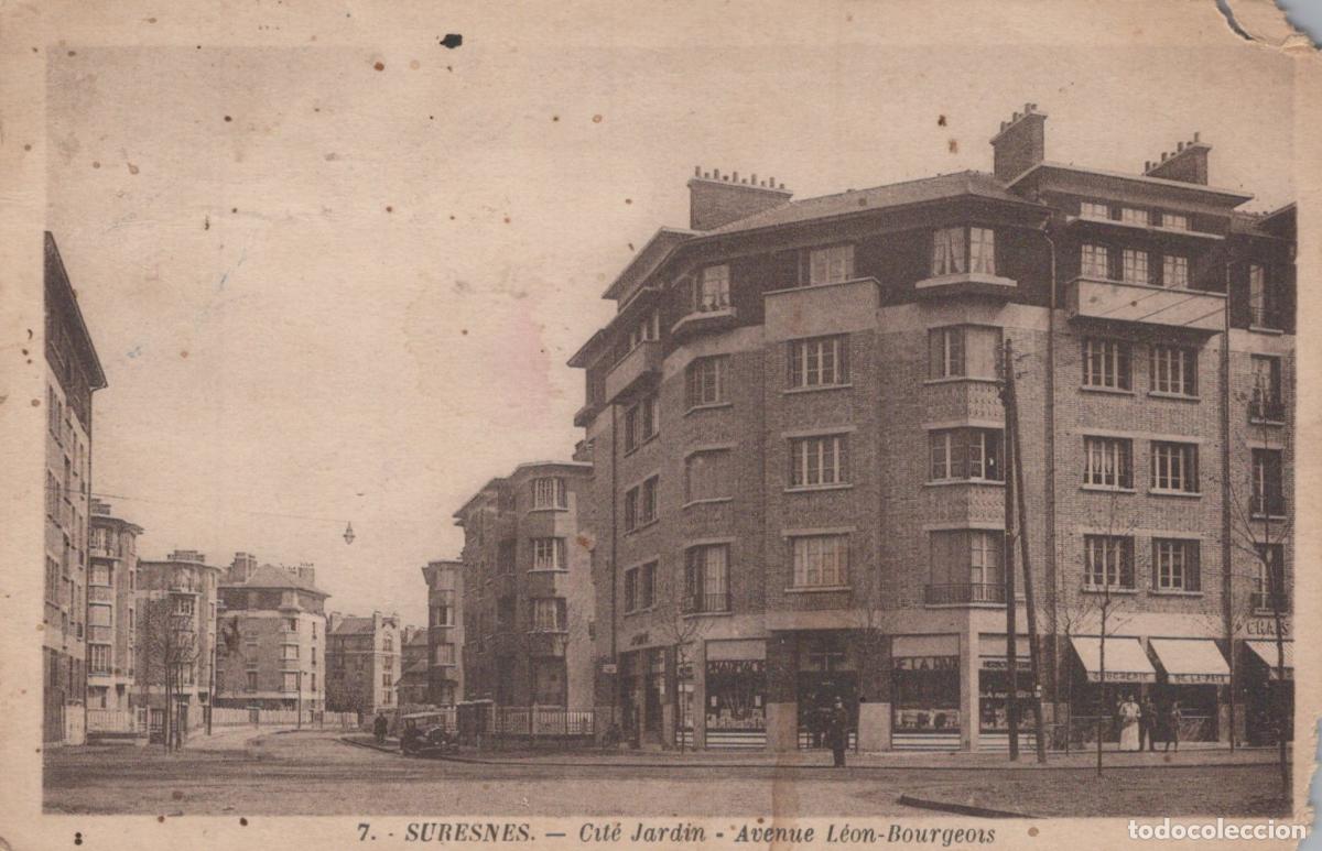 Cartes Postales: France Suresnes &Icirc;le de Cit&eacute; Jardin Avenue L&eacute;on Bourgeois Architecture *YAD285